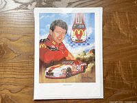 Full view of Bill Elliott "Fan's Favorite" print
