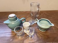 Group shot showing all six items together