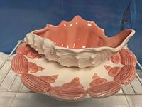 Serving dish on matching underplate