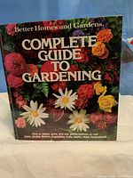 Front cover showing title and floral imagery