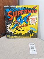 Front cover showing title, artwork, catalog number