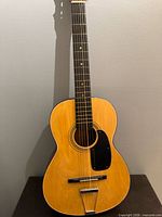 Full front view of 3/4 acoustic guitar