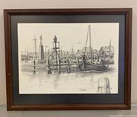 Full view of framed print