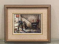 Framed Trisha Romance print front view