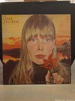 Front cover showing Joni Mitchell self-portrait art and title
