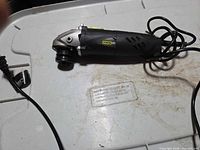 Angle grinder full view with cord