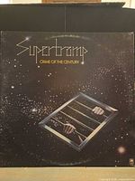 Front jacket of Supertramp Crime of the Century LP