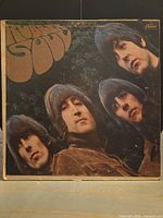 Front cover showing album art and wear