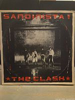 Front cover showing title Sandinista! and band photo