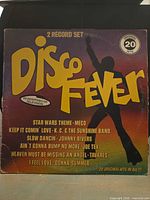 Front sleeve showing Disco Fever title and graphics