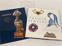 Front covers of both jewelry books