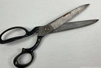 Full view of Wiss Model 22 scissors showing overall design and length