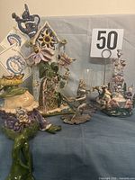 Group shot of all five Heather Goldminc Blue Sky pieces