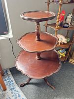 Full view showing three tiers and overall form