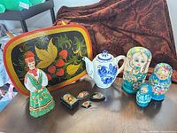 Group shot of all lot items