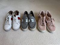 Full view of all three pairs side by side