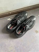 Top view of both sneakers showing overall design and condition