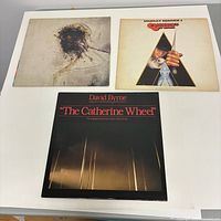 Front covers of the three soundtrack albums