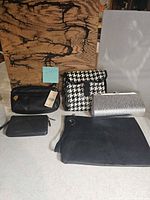 All five bags displayed together