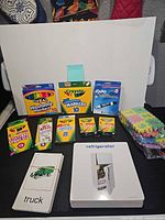 Overview of all school supplies