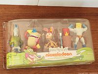 Front view of sealed Ren & Stimpy figure set packaging