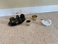 group shot showing entire lot on carpet