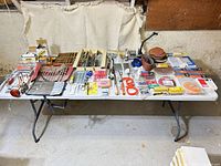 Full table view showing entire mixed tool lot