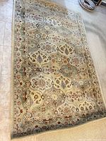 Full view of rug showing overall pattern and condition