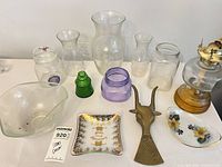 All items arranged on tabletop showing variety