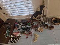 Overview of entire lot on table