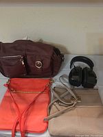 Group shot of all four items on table