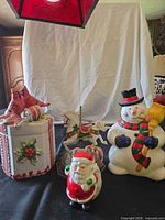 Front view of all items in lot