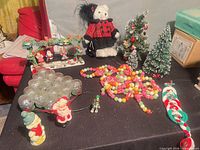 overview of lot on table