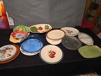 All 11 pieces laid out on tabletop