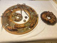 Entire set arranged on table showing all five pieces