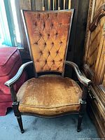 Full view of armchair front