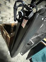 Overall view of black Sportube case with straps