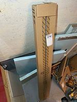 Closed Philips-branded carton standing upright