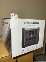 Box showing EcoFlow River 2 Pro portable power station packaging