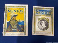Both Mentor magazines front covers displayed