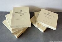 Stack of seven Pottery Barn Outlet frame boxes