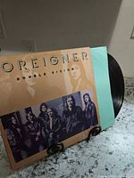 Front of outer sleeve and record partially visible