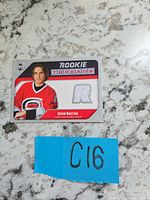 Front of Kevin Nastiuk Rookie Threads jersey relic card showing player image and jersey swatch