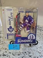 Front view sealed McFarlane Mats Sundin action figure package