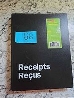 Front cover showing title and sticky note G6