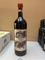 Full view of 3L Carpineto Dogajolo bottle showing wax seal and front label