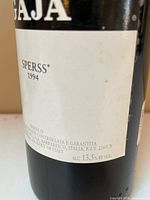 Front label showing GAJA Sperss 1994, DOCG designation, ABV