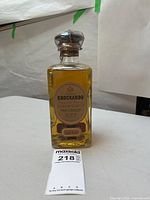 Front view of Knockando Extra Old Reserve whisky bottle showing main label, volume and ABV