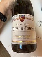 Francois Labet Côtes-du-Rhône Dame Alix front label