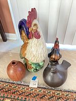 Full view of all four decorative pieces